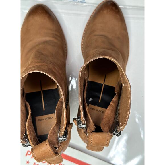 Dolce Vita tan rugged Jaeger booties size 8 - Picture 4 of 12